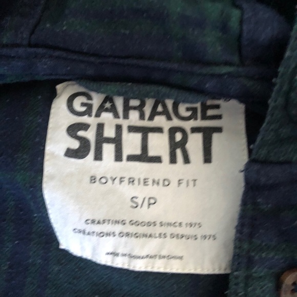 Garage flannel. Size small - Picture 2 of 2